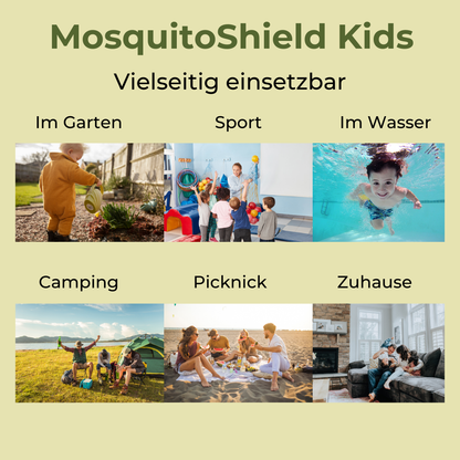 MosquitoShield Kids - Mückenfrei durch den Sommer