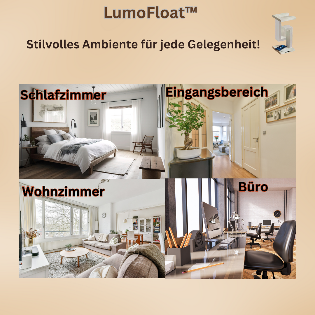 LumoFloat™ - Schwebende Lampe