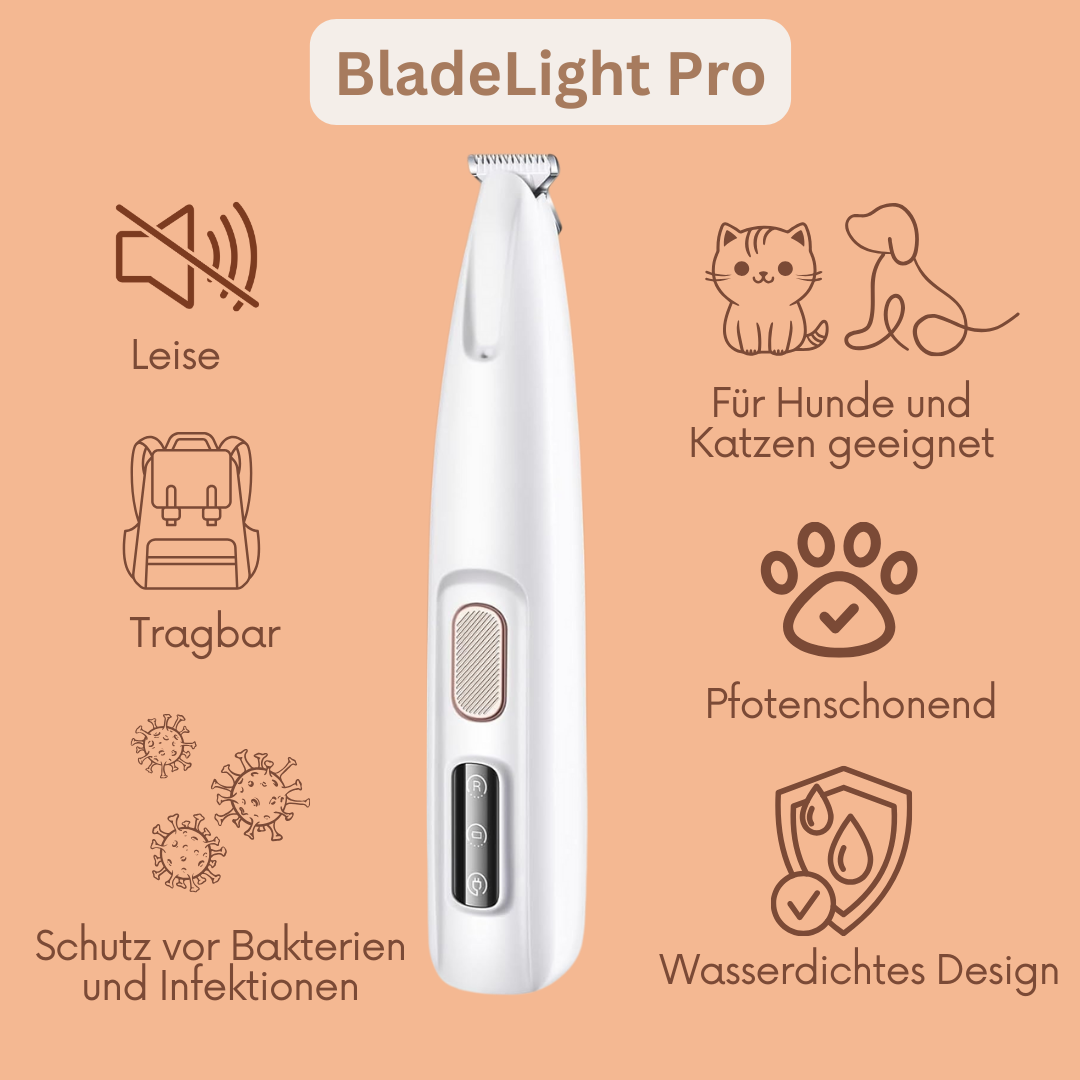 BladeLight Pro – Pfotentrimmer mit LED