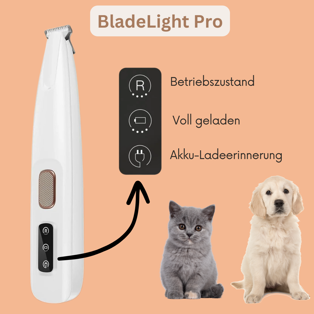 BladeLight Pro – Pfotentrimmer mit LED