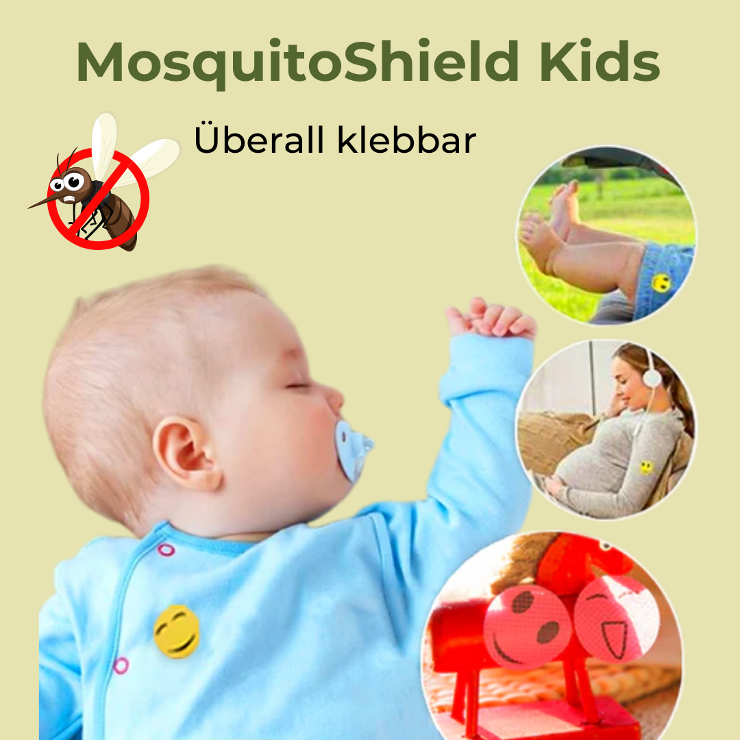 MosquitoShield Kids - Mückenfrei durch den Sommer